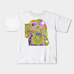 neon spaceman and craft ecopop Kids T-Shirt